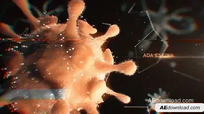 Videohive Glitch Organism Titles template preview