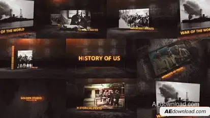 Glitches History Of Us Openers template preview