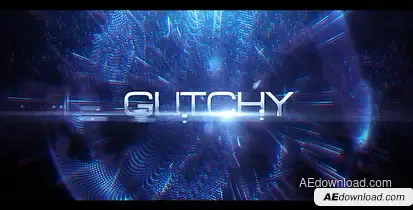 Glitchy Action Trailer Openers template preview
