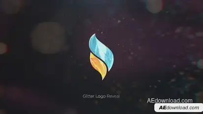Glitter Logo Reveal | After Effects Logo Stings template preview
