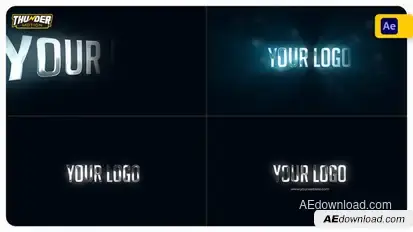 Glossy Light  Logo Reveal Logo Stings template preview