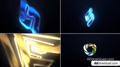 Glossy Logo Reveal Logo Stings template preview