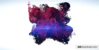 Glossy Particle Logo Logo Stings template preview