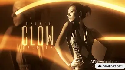 Glow Video Displays template preview