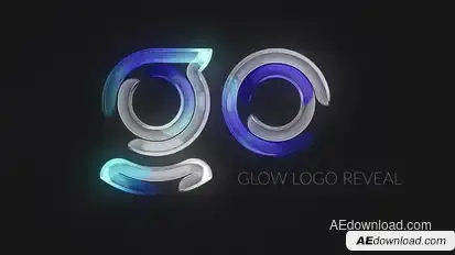 Glow Logo Reveal Logo Stings template preview