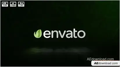 Videohive Glowing Particles Logo Reveal 48833814 Logo Stings template preview