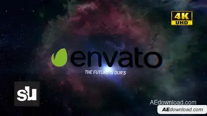 God Lights 4K Logo Stings template preview
