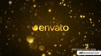 Gold Cinematic Logo Logo Stings template preview