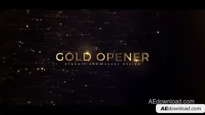 Gold Elegant Titles Titles template preview