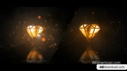Gold Glossy Luxury Logo Logo Stings template preview