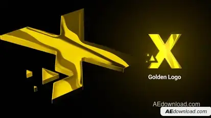 Gold Logo Logo Stings template preview