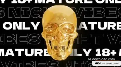 Gold Party Opener Openers template preview