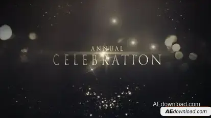 Gold/Silver Awards Titles Openers template preview