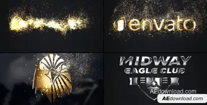 Golden & Silver Logo Logo Stings template preview