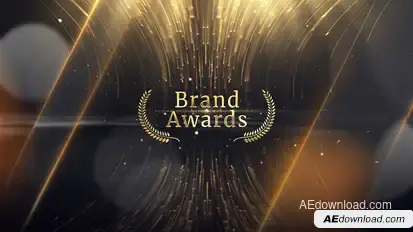 Golden Award Ceremony Pack Openers template preview