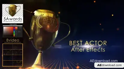 Golden Award Element Pack Elements template preview