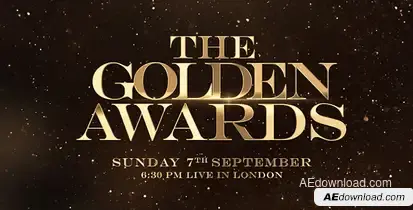 Golden Awards Promo Openers template preview