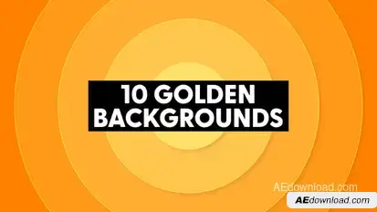Golden Backgrounds Elements template preview