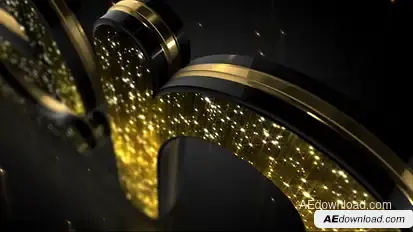 Golden Elegance Logo Logo Stings template preview