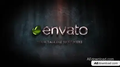 Golden Energy Logo Reveal Logo Stings template preview