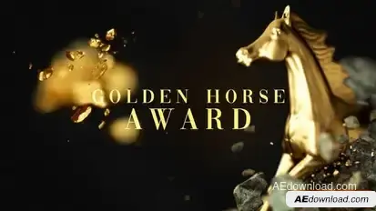 Videohive Golden Horse Awards Video Displays template preview