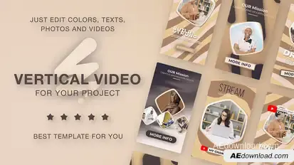 Golden Intagram Reel Product Promo template preview