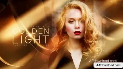 Golden Light Openers template preview