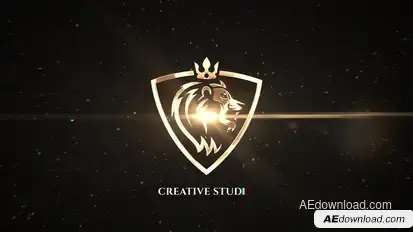 Golden Logo Logo Stings template preview