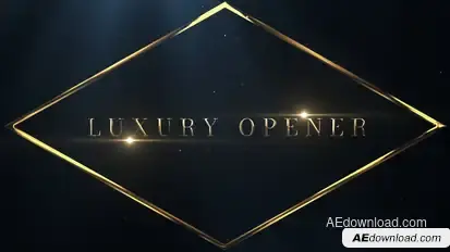 Golden Opener Titles Titles template preview