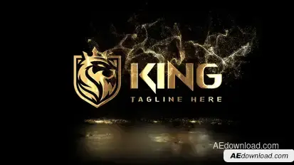 Golden Sand Logo Logo Stings template preview