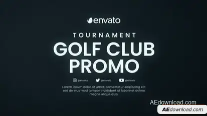 Golf Club Promo Openers template preview