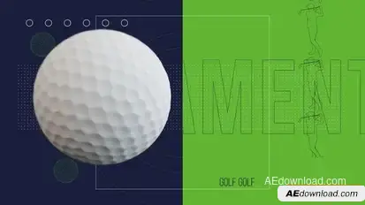 Golf Intro Openers template preview