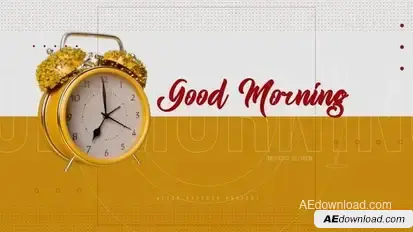 Good Morning Intro Openers template preview