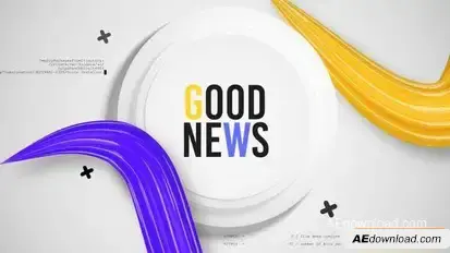 Good News Opener | After Effects Openers template preview