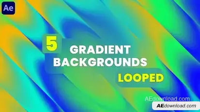 Gradient Backgrounds Elements template preview