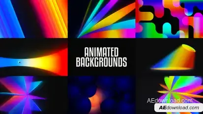 Gradient Backgrounds Elements template preview