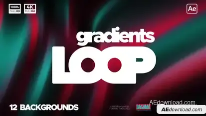 Gradient Backgrounds Elements template preview