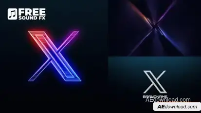 Gradient Logo Reveal Logo Stings template preview