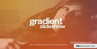Gradient Slideshow Openers template preview