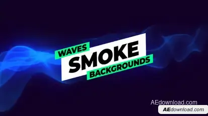 Gradient Smoke Backgrounds Elements template preview