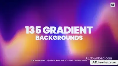 Gradients Elements template preview