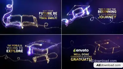 Graduation wishes Intro // Graduation Wishes Openers template preview