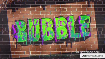 Graffiti Logo Logo Stings template preview