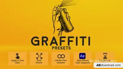 Graffiti Presets Elements template preview