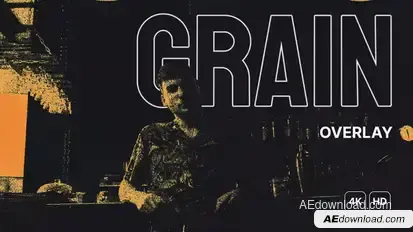 Grain Overlay Elements template preview