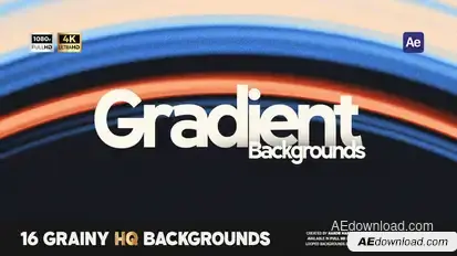 Grainy Gradient Backgrounds Elements template preview