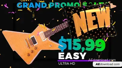 Grand Sale - Promo Style Product Promo template preview