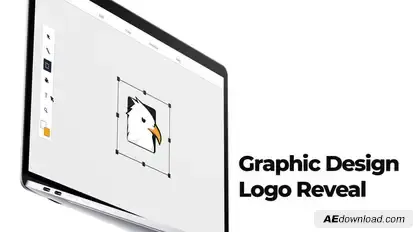 Graphic Design Logo Reveal Logo Stings template preview