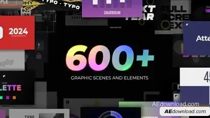 Videohive Graphic Pack for After Effects 50750568 Elements template preview