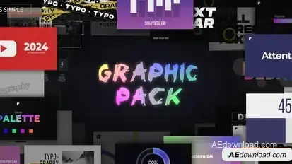 Videohive Graphic Pack for After Effects Elements template preview